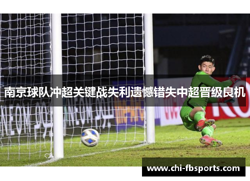 南京球队冲超关键战失利遗憾错失中超晋级良机 南京球队冲超关键战失利遗憾错失中超晋级良机